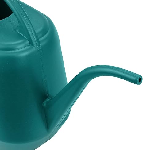 Green Plastic Watering Can with Long Spout and Dual Handles – Indoor & Outdoor Garden Use