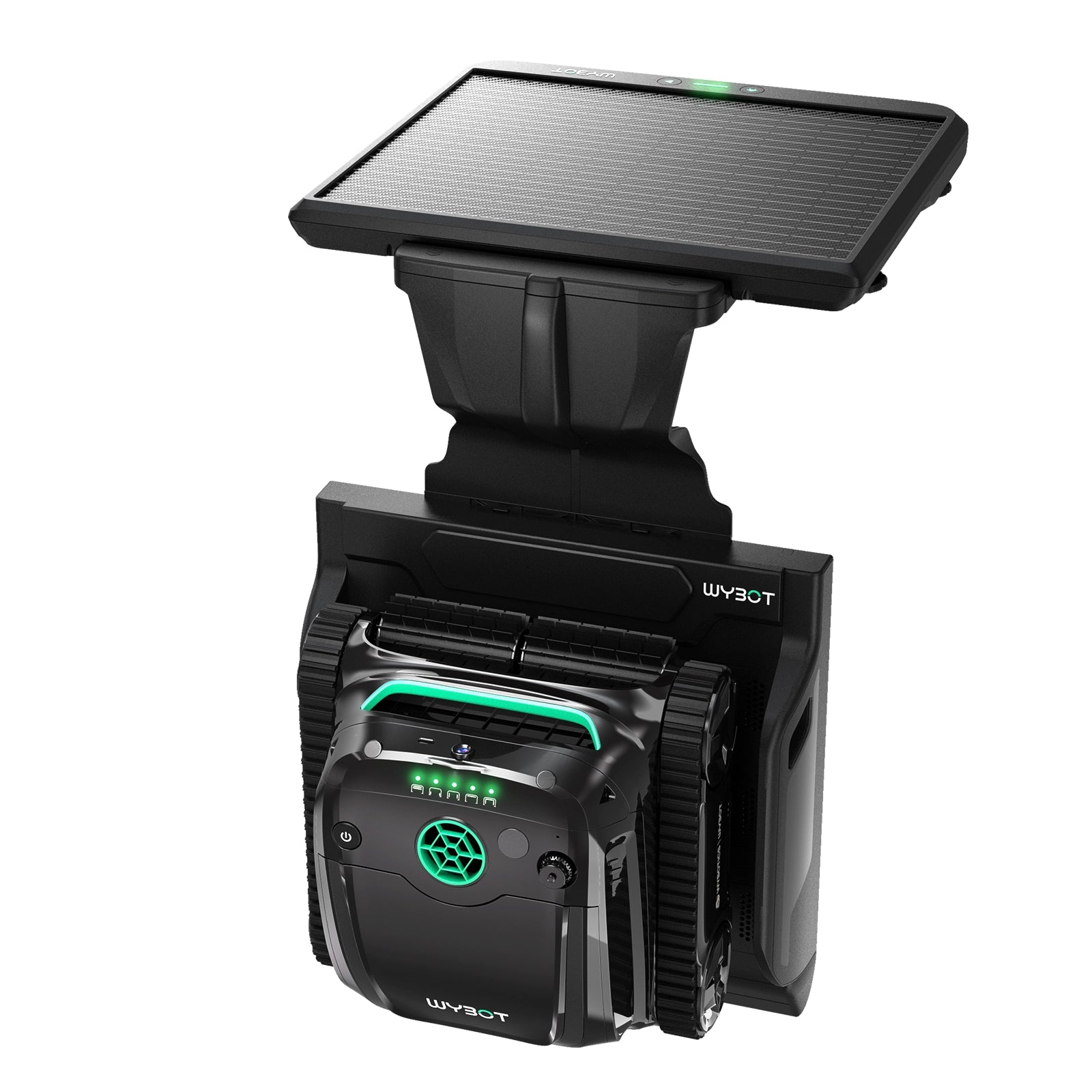 World's First Underwater Solar-Powered Robotic Pool Cleaner