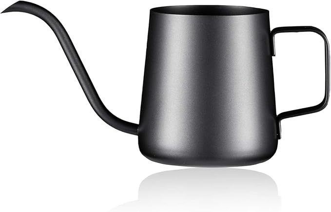 Minimalist Black Long - Spout Watering Can, Gardening Watering Pot for Succulents, Exquisite Green Plant Care Tool