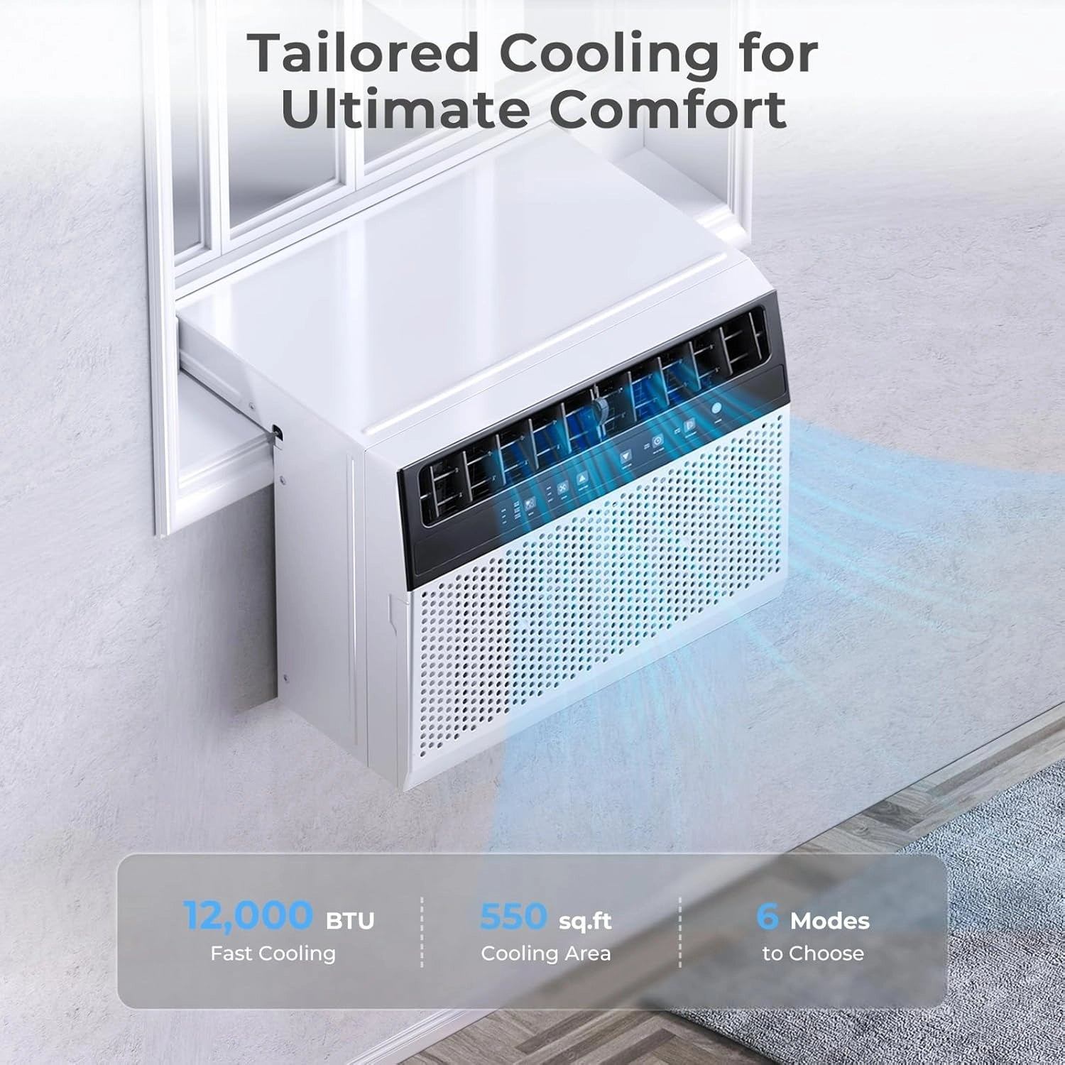 U-Shaped Window Air Conditioner