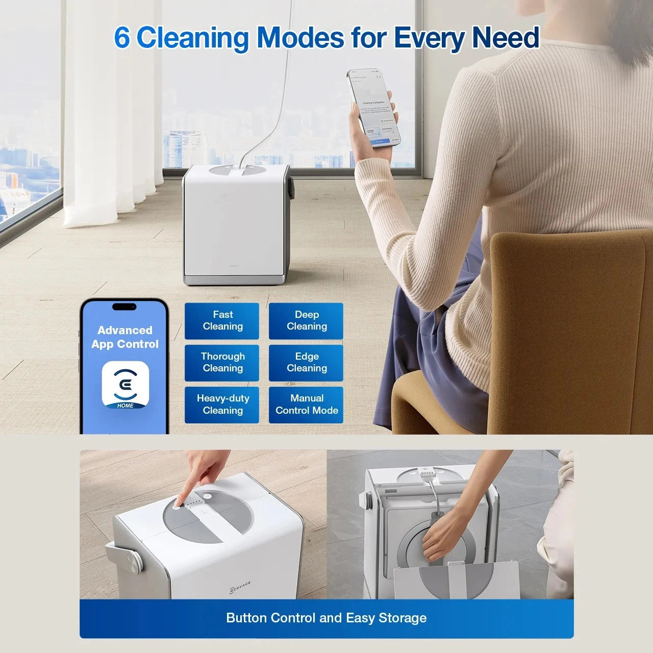 Portable Window Cleaning Robot