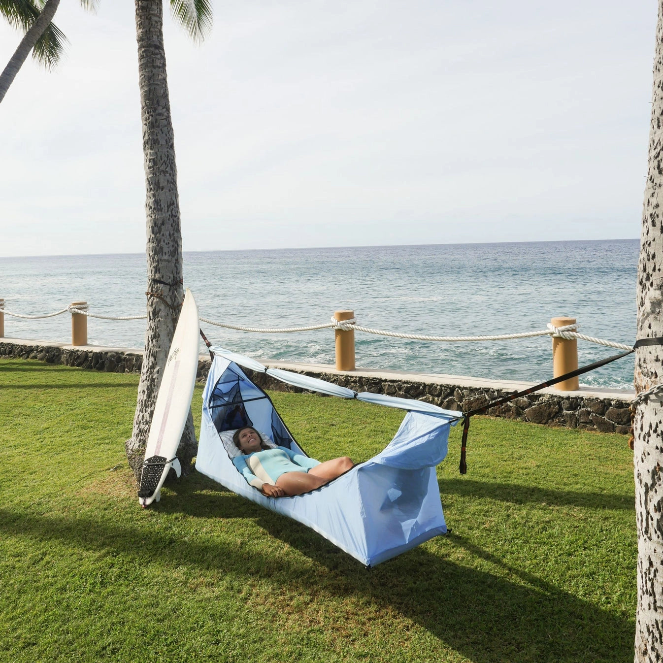 Haven Tents Lay Flat Hammock Tent with Mosquito Net - Includes Insulated Pad and Rainfly