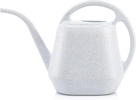 Plastic Watering Can with Long Spout and Dual Handles – Modern Indoor & Outdoor Plant Care Pot