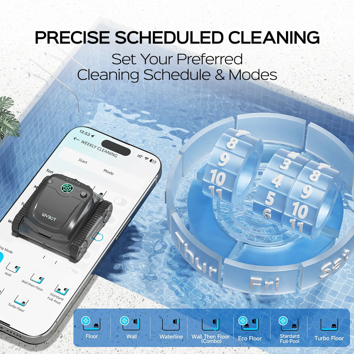 World's First Underwater Solar-Powered Robotic Pool Cleaner