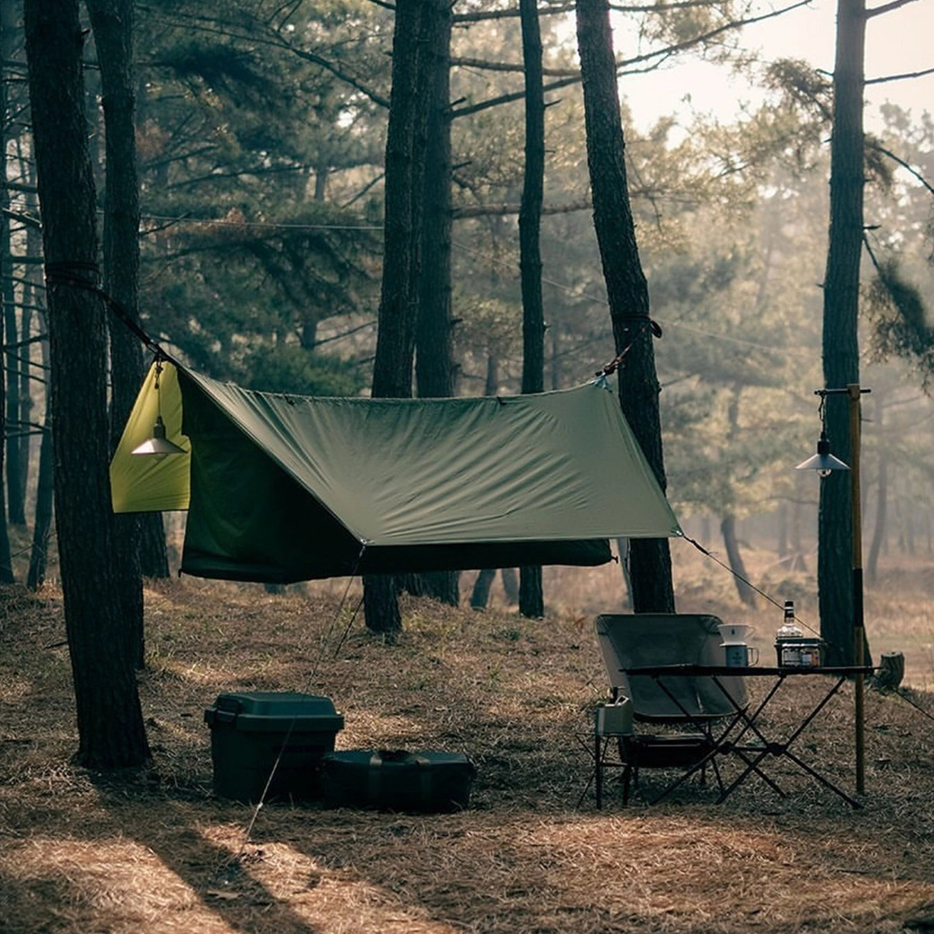 Haven Tents Lay Flat Hammock Tent with Mosquito Net - Includes Insulated Pad and Rainfly