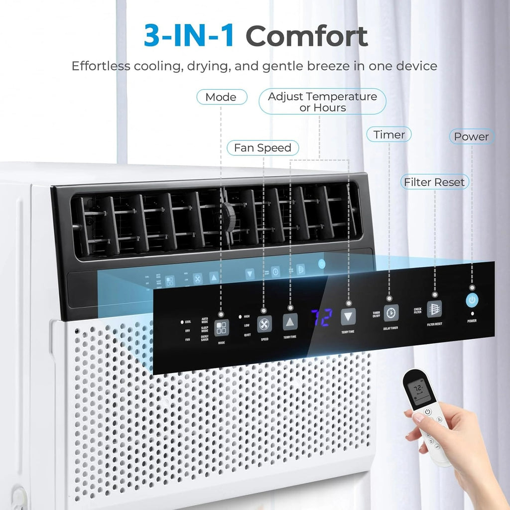 U-Shaped Window Air Conditioner