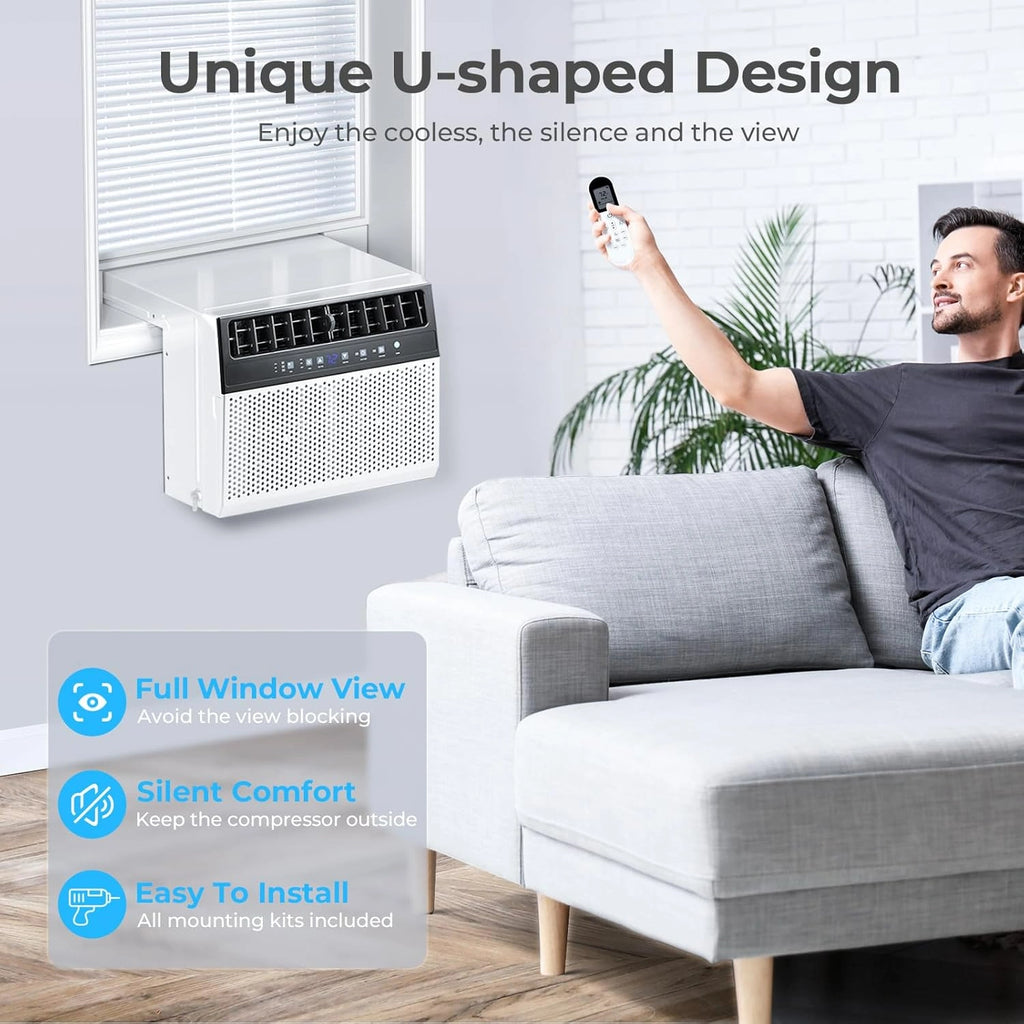 U-Shaped Window Air Conditioner