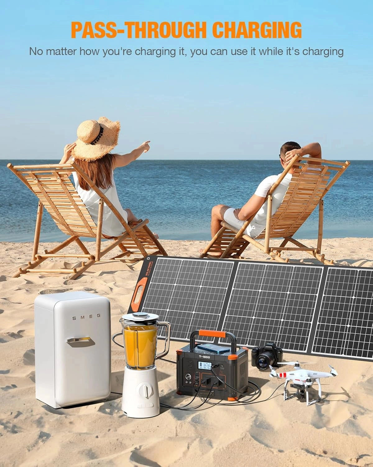 1000W Portable Power Station Accessories Only (No Unit)